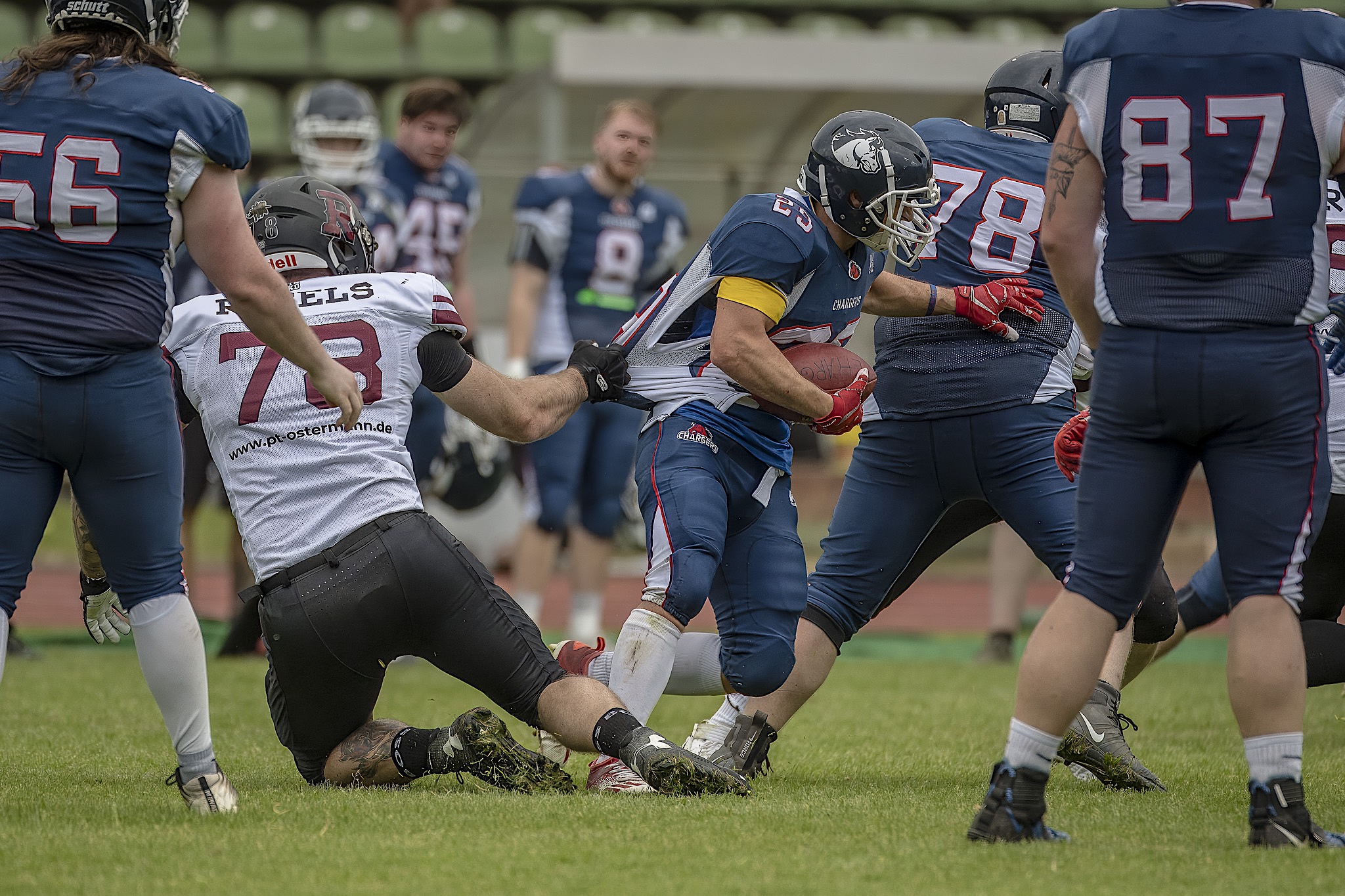 Mutige Chargers überraschen selbstbewusste Rebels - Foto: Oliver Jungnitsch